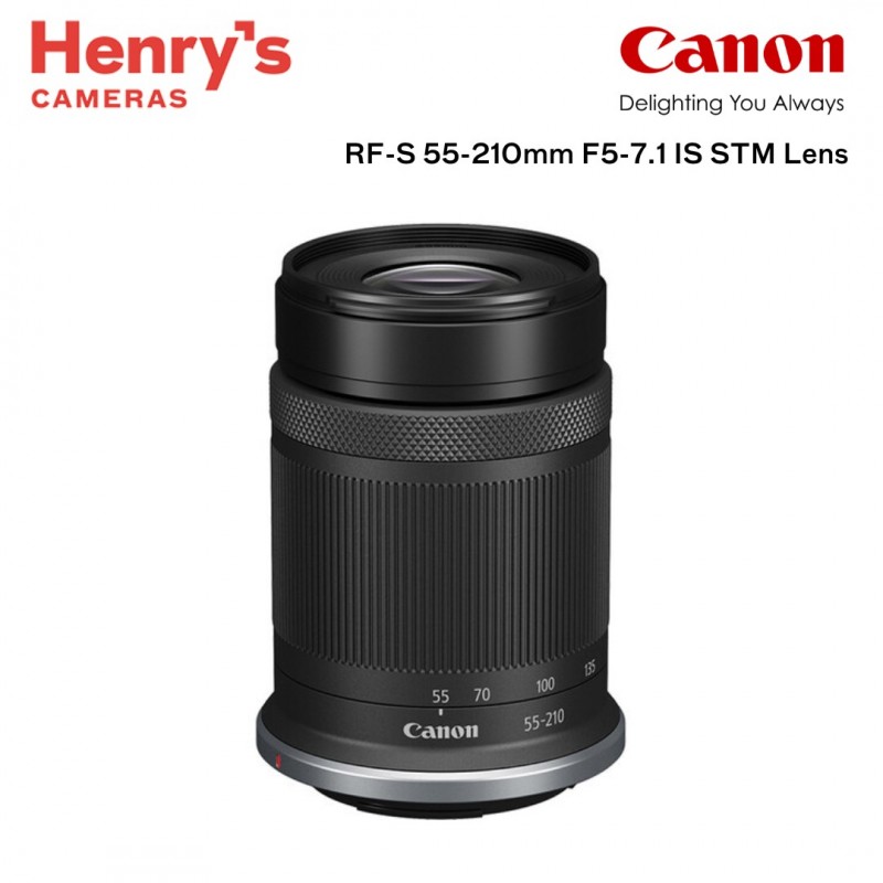 Canon RF-S 55-210mm F5-7.1 IS STM Lens